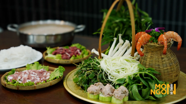 Lẩu tôm sông quê